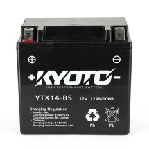 YTX14-BS / ytx14-bs Kyoto sans entretien AGM